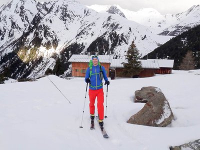 Skitourenwochenende Schweinfurter-Hütte