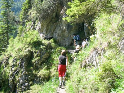Familien-Bergtour / Wanderung ins Birkental