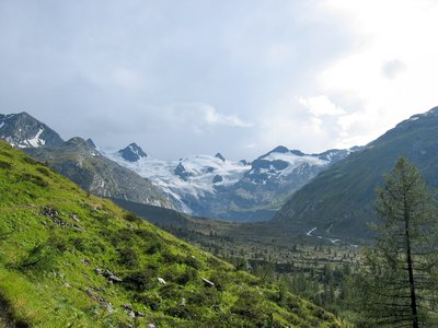 Bilder zur Hochtour auf den Piz Bernina über den Biancograt mit Überschreitung des Piz Palü