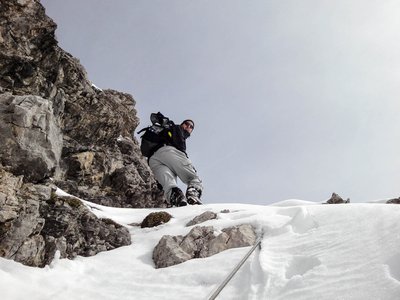 Skitour Ochsenloch und Mittlerer Schafalpenkopf