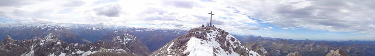 Gipfel-Panorama Hohes Licht