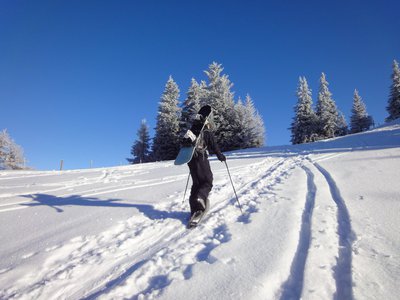 Skitour Immenstädter Horn, Kemptener Naturfreundehaus und Gschwender Horn