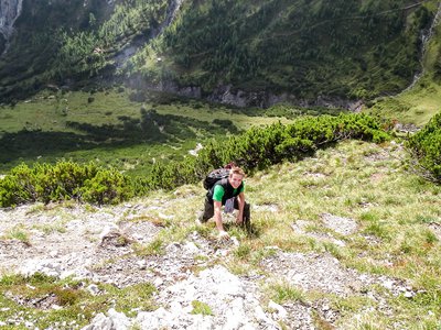 Bike and Hike Bergtour auf die Fallenbacher Spitze (2723m)