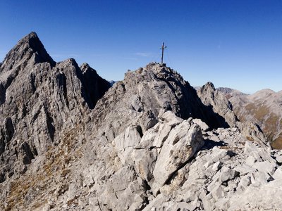 Bergtour Fallersteisspitze (2634m) und Bacherspitzen (2640m)