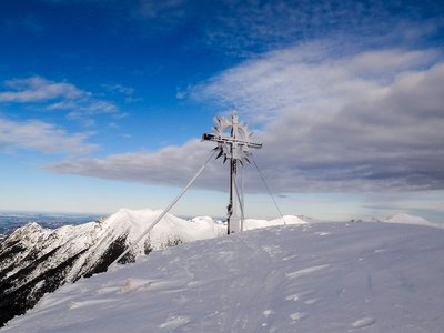 Skitour Pleisspitze (2225m)