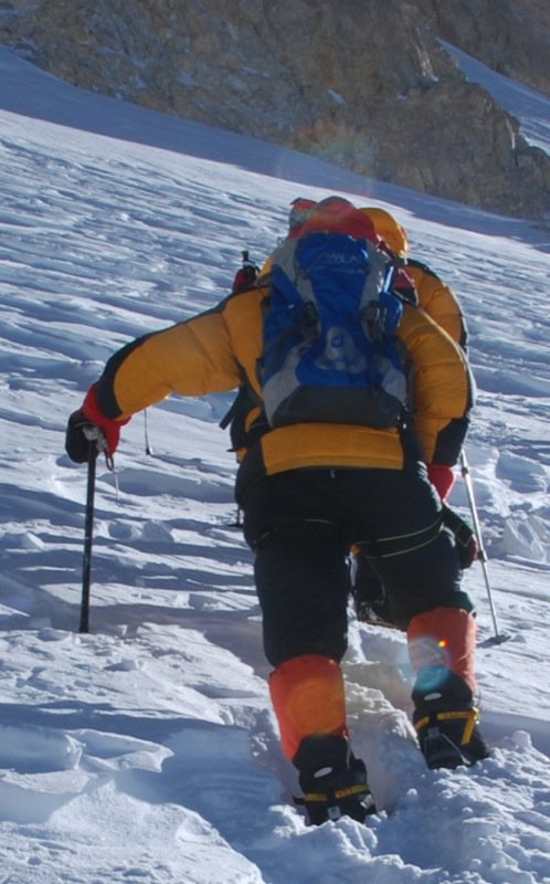Aufstieg zum Gasherbrum II