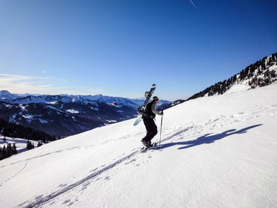 Skitour Höllritzereck, Blaicher Horn und Tennenmooskopf