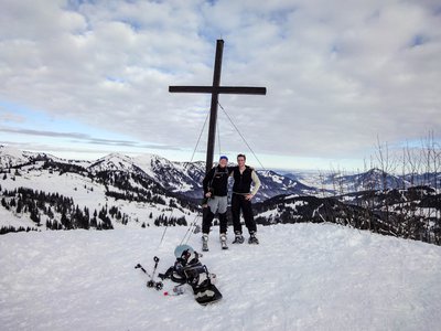 Skitour Höllritzereck, Blaicher Horn und Tennenmooskopf
